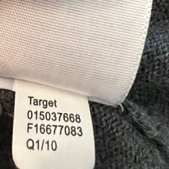 BUNDLE 3 FOR‎ $18- Knit Cardigan Sweater Ruffles Button Front Gray XXL Retro '10 - Picture 8 of 9